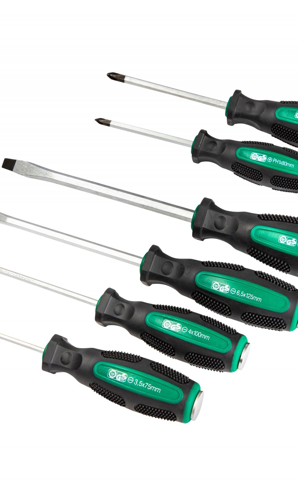 مجموعة مفك البراغي 6 قطع. شفرات مستمرة