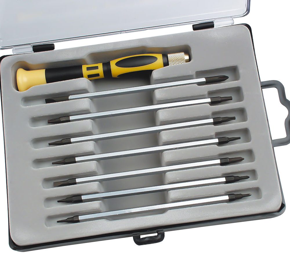 مجموعة مفك البراغي الميكانيكي الدقيق 14 في 1