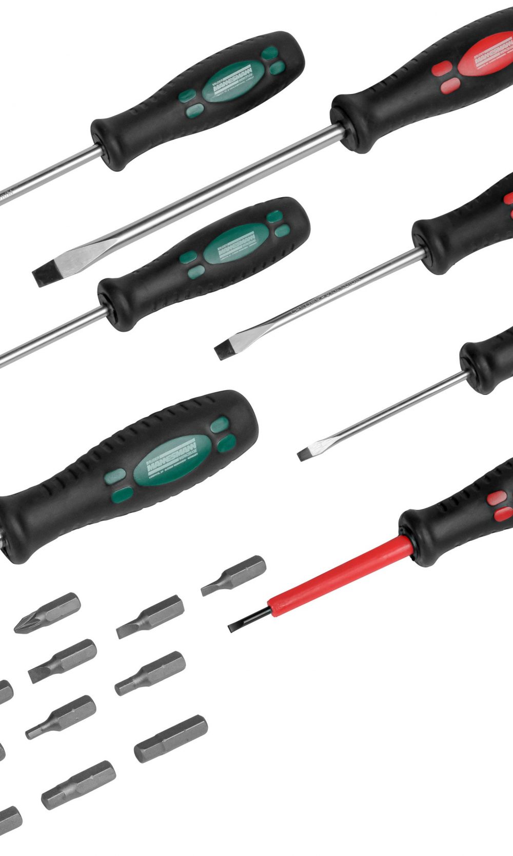 مجموعة مفك البراغي 21 قطعة ، مع البتات