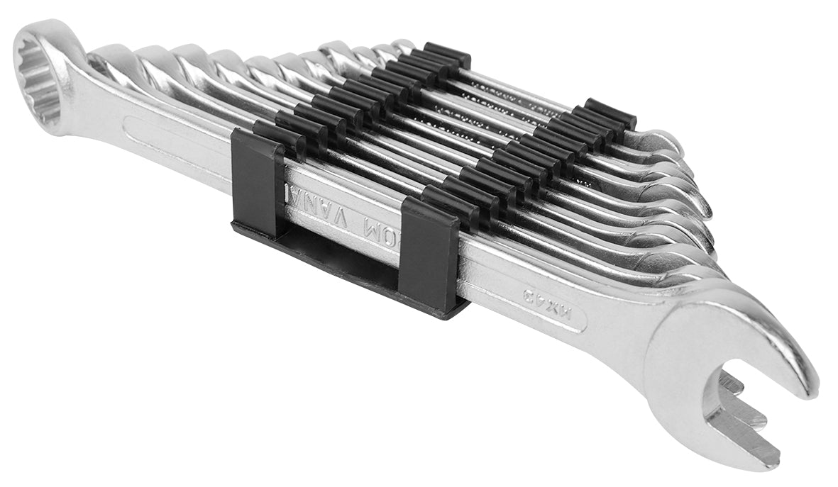 طقم مفتاح ربط حلقة شوكة 12 قطعة. ضجيج 3113 ،