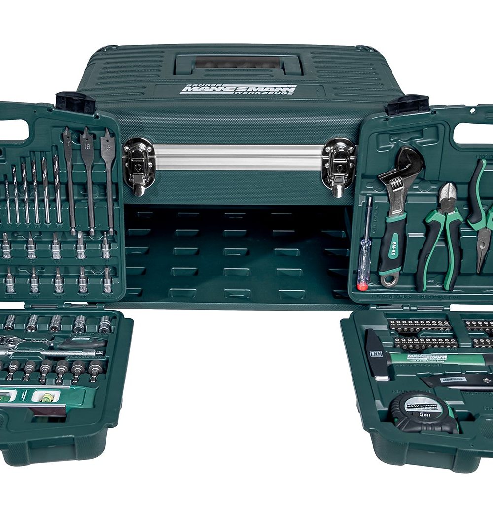 صندوق الأدوات ، 163 قطعة.