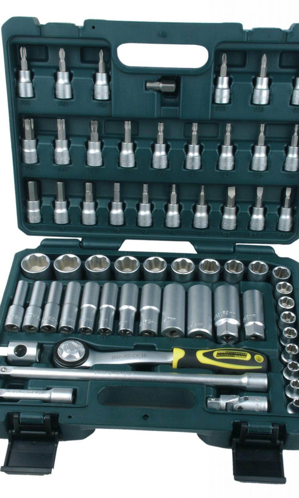 مجموعة وجع المقبس 3/8 "، 61 قطعة ،