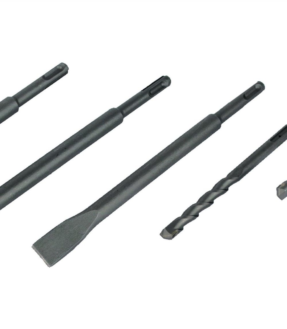 مجموعة مثقاب وإزميل SDS، 7 قطع