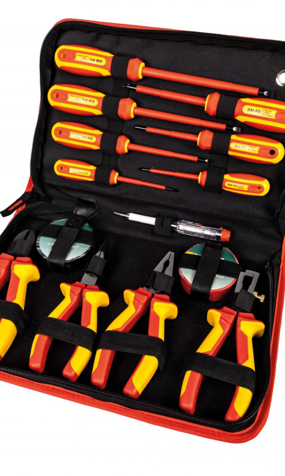 14 قطعة. مفك براغي VDE + مجموعة كماشة