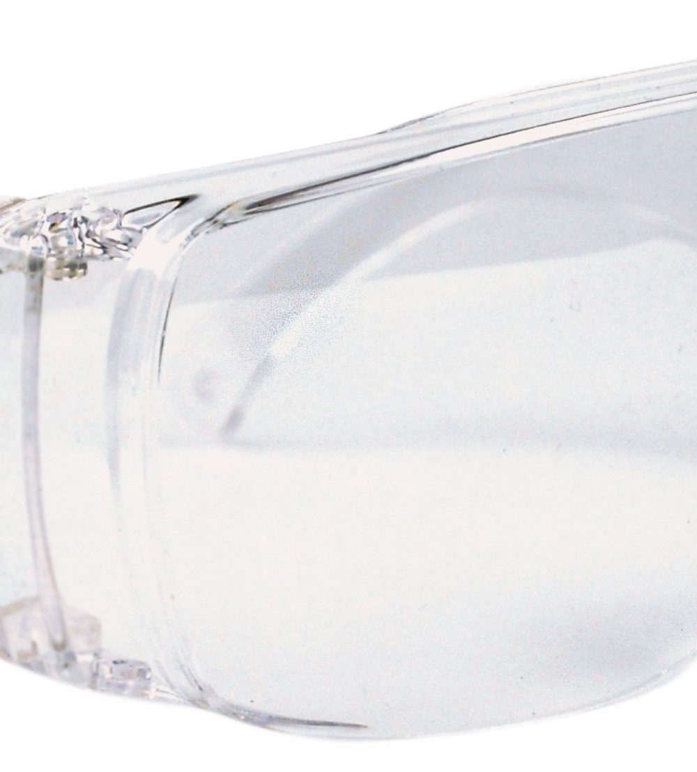 نظارات واقية ، نظارات الصدغ ، شفافة