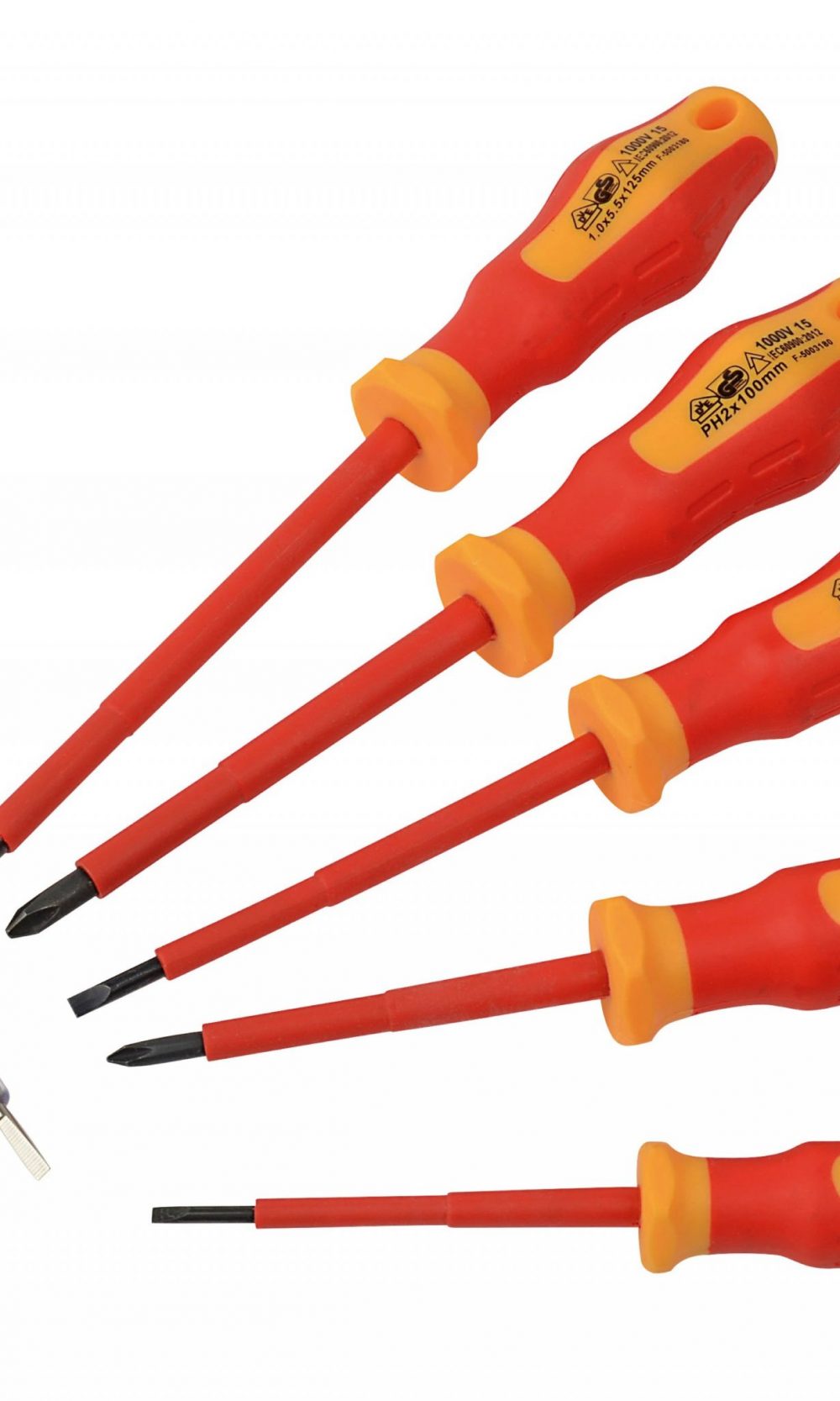 مجموعة مفك البراغي VDE ، 6 قطع.