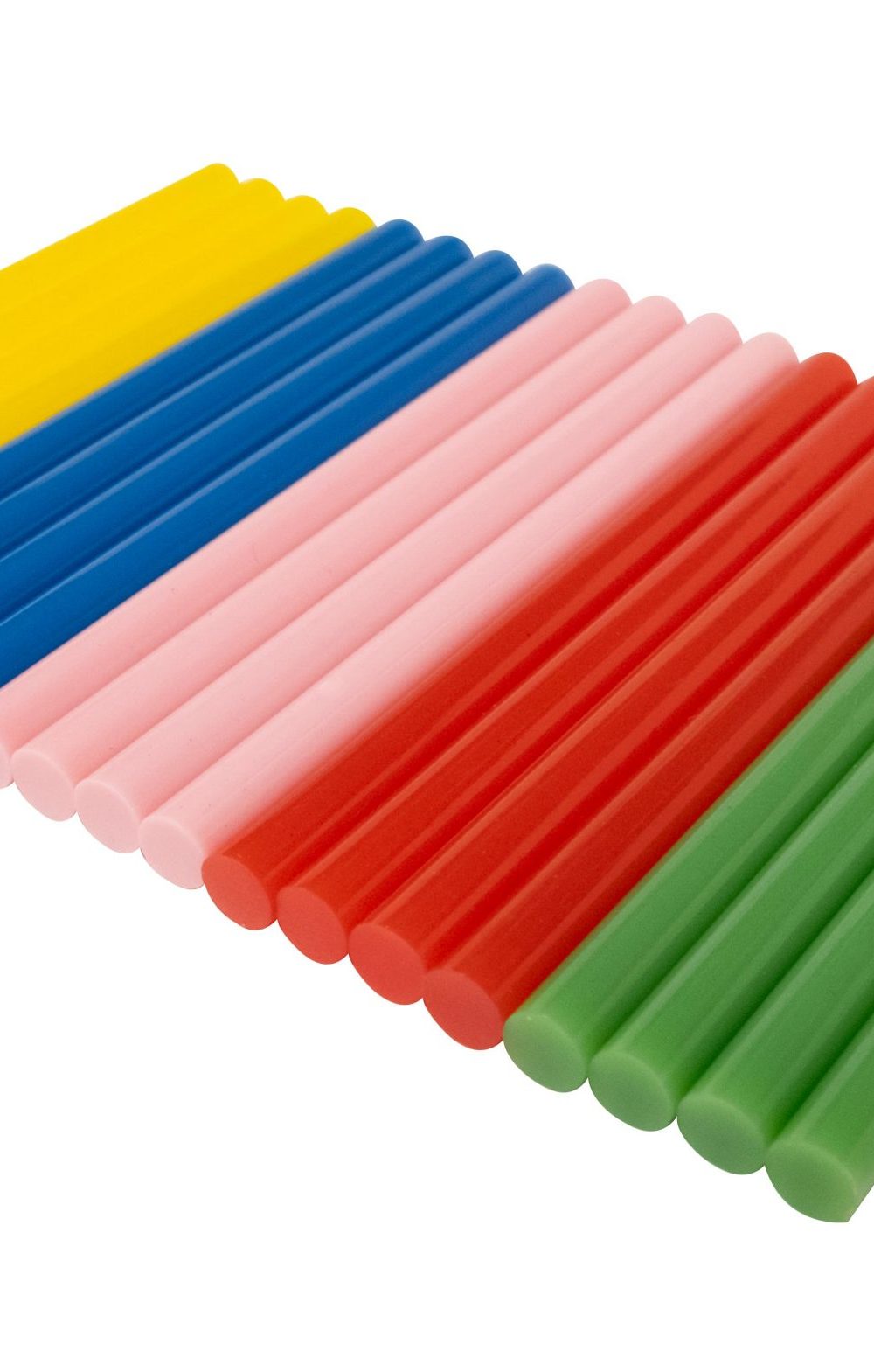 عصي الغراء الساخن بدرجة حرارة منخفضة ، مجموعة من 20