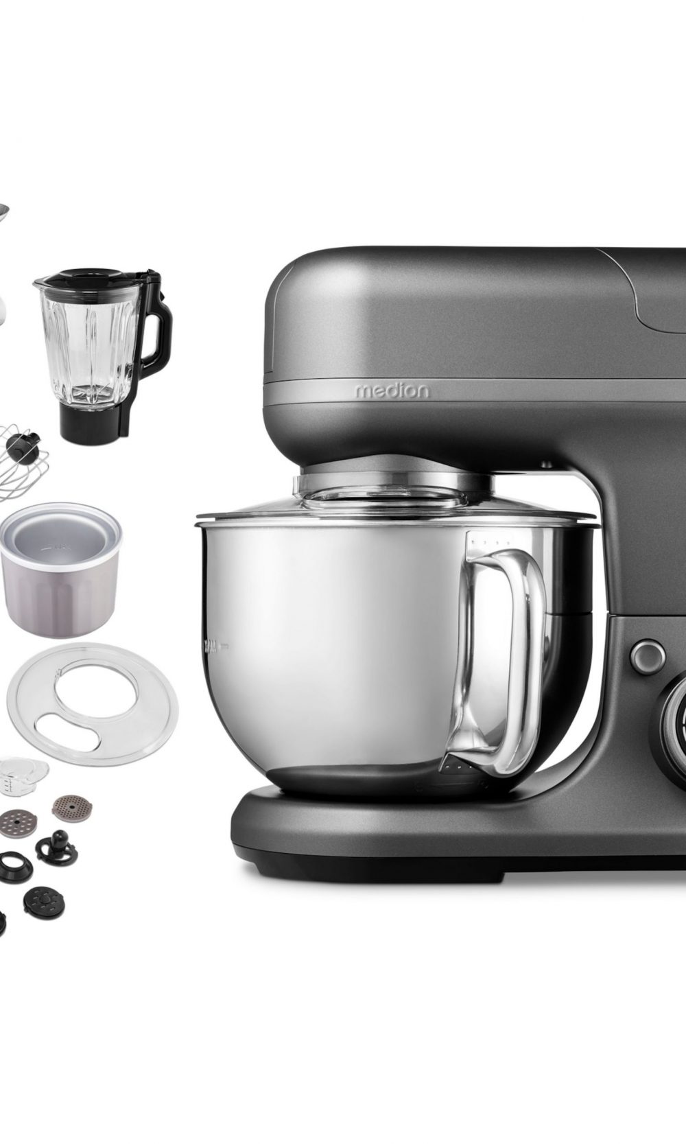 محضر الطعام الرقمي 4 في 1 من LIFE® MD18440