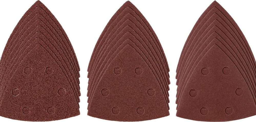 مجموعة ورق صنفرة مثلث بارك سايد PDSZ 24 B2