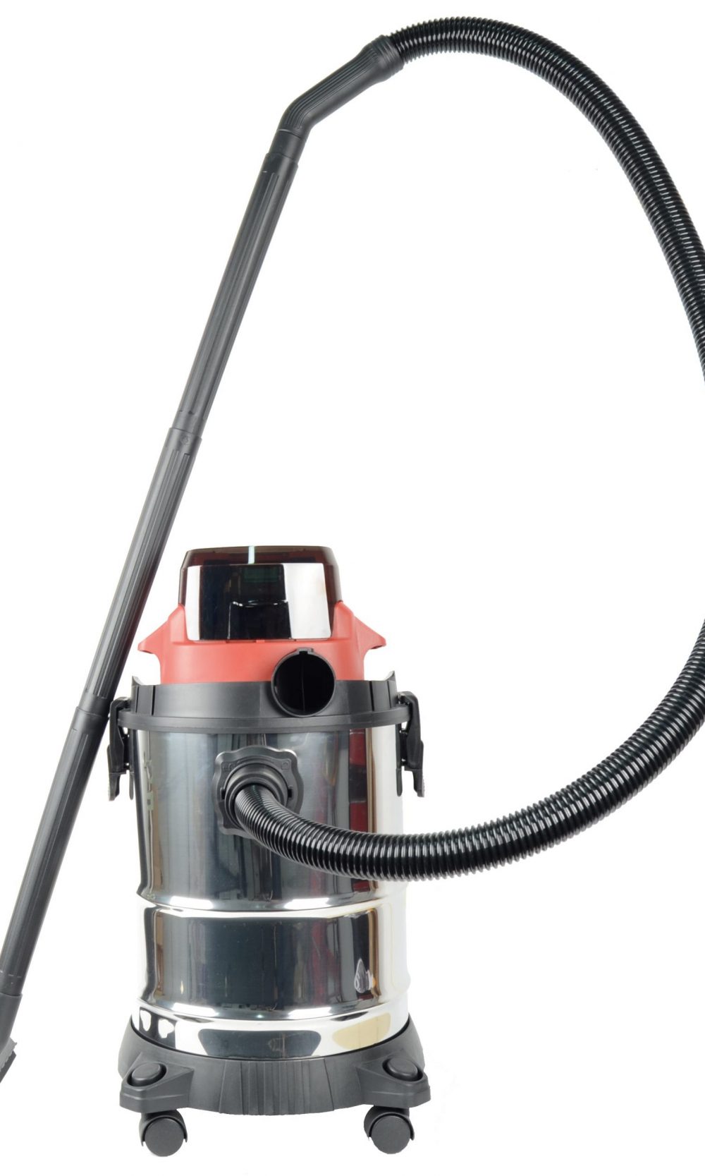 مكنسة كهربائية رطبة / جافة مع بطارية ليثيوم أيون ،