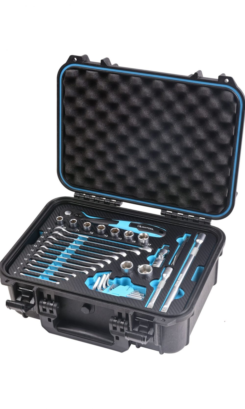 QUANTOOL - مجموعة أدوات ، 48 قطعة.