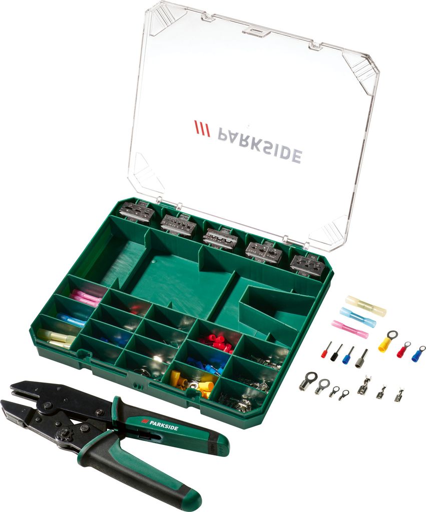 مجموعة أدوات العقص بارك سايد® 5 في 1 »PCZS 181 A1«، 181 قطعة