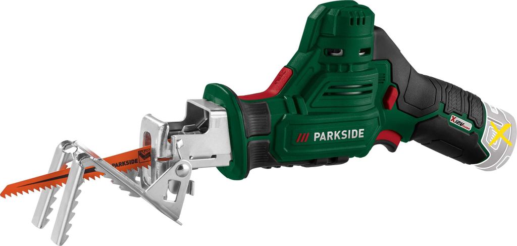 منشار التقليم اللاسلكي بارك سايد® 12 فولت PAAS 12 A2 - بدون بطارية ، بدون شاحن