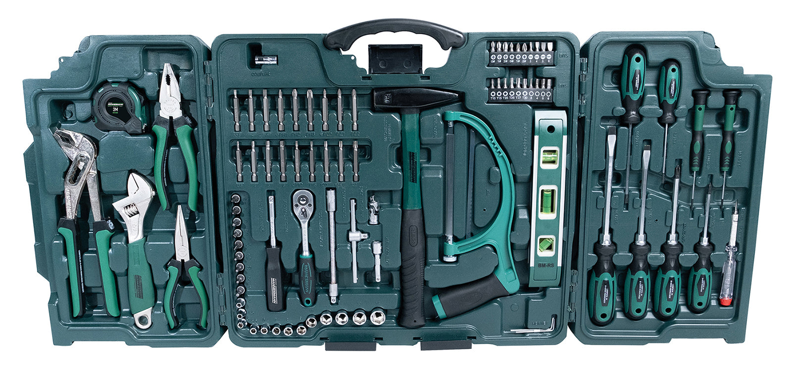 تشكيلة أدوات عالمية في علبة قابلة للطي