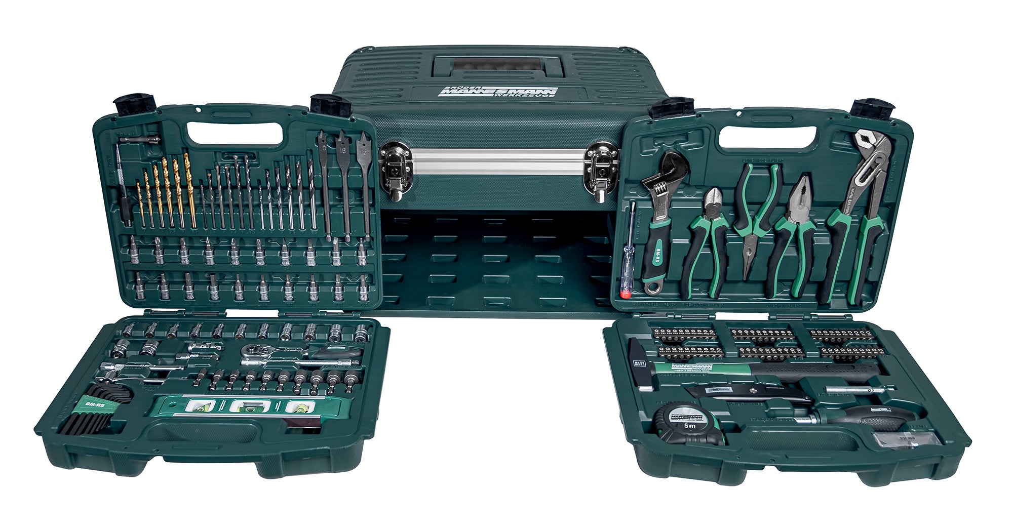 صندوق الأدوات ، 163 قطعة.