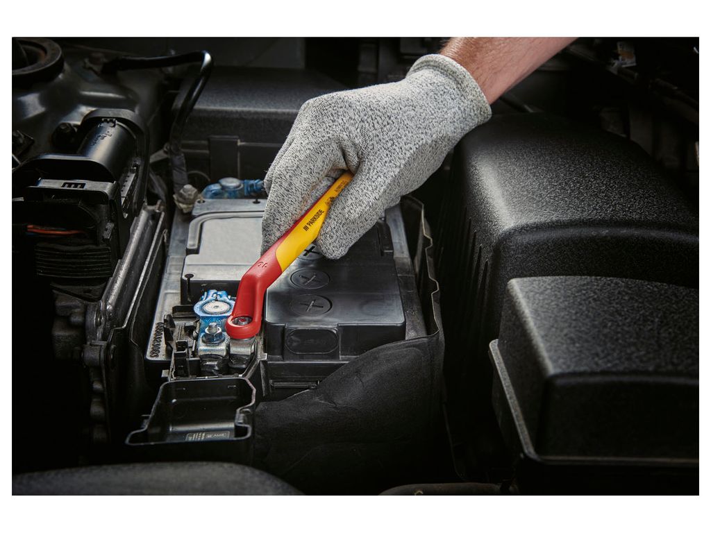 طقم مفتاح ربط دائري بارك® سايد VDE، 7 قطع، 1000 فولت