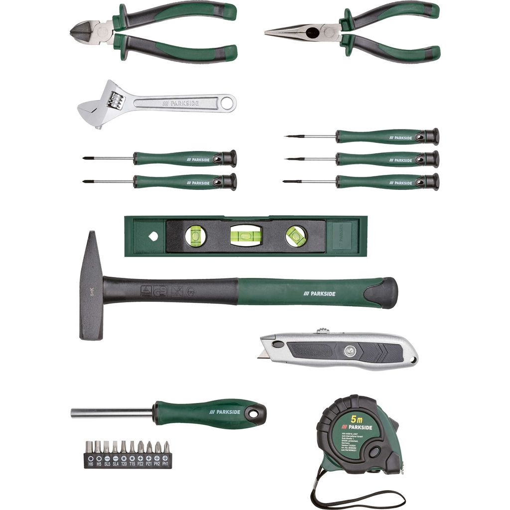 حقيبة أدوات بارك سايد مملوءة