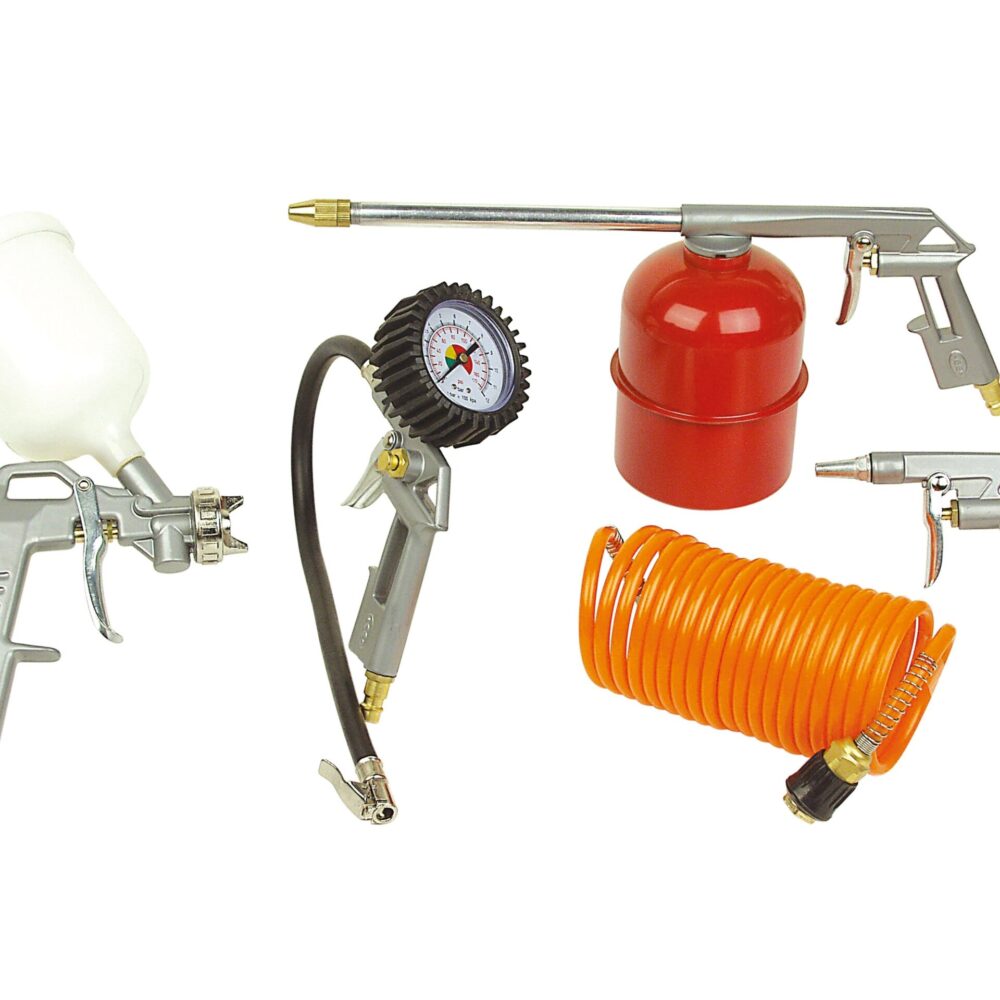 طقم هواء مضغوط، 5 قطع.