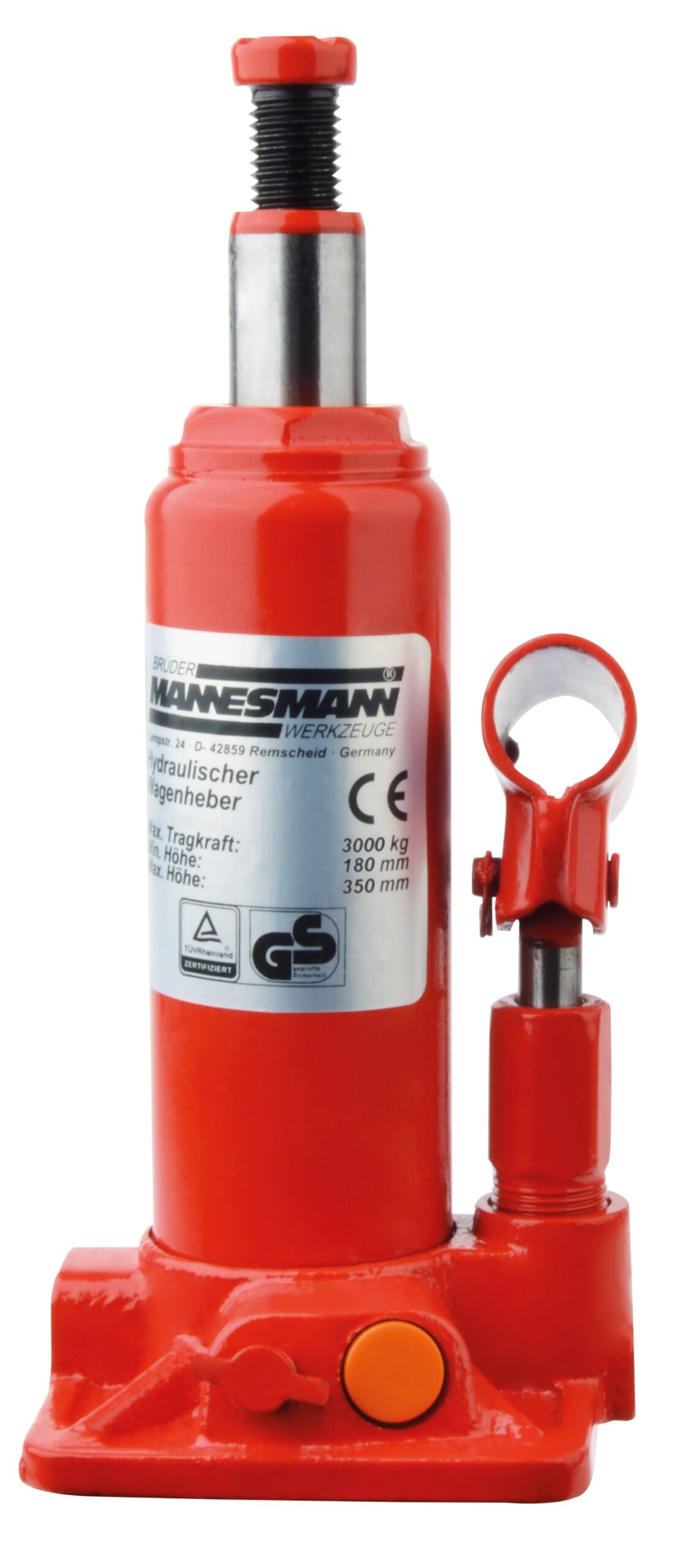 جاك هيدروليكي 3 طن ، TÜV / GS