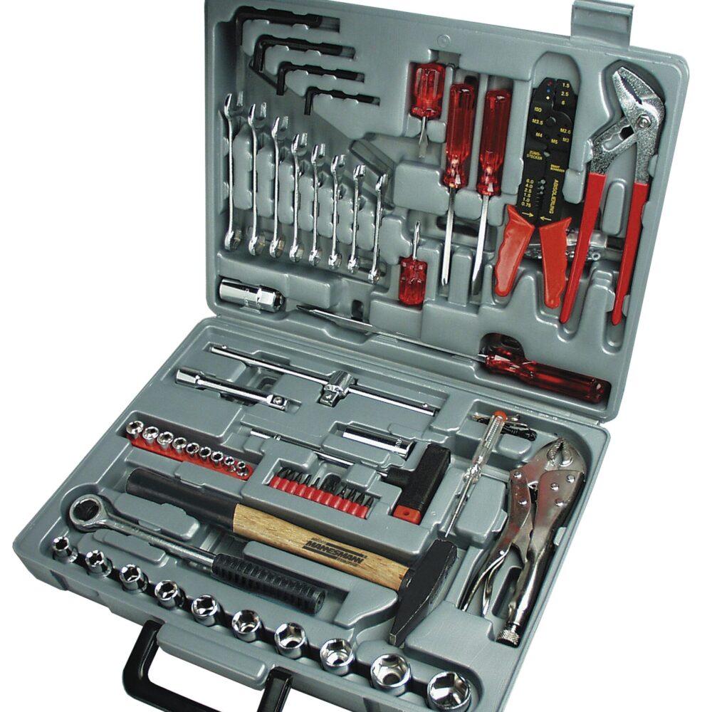 علبة الأدوات 100 قطعة ، فولاذ خاص