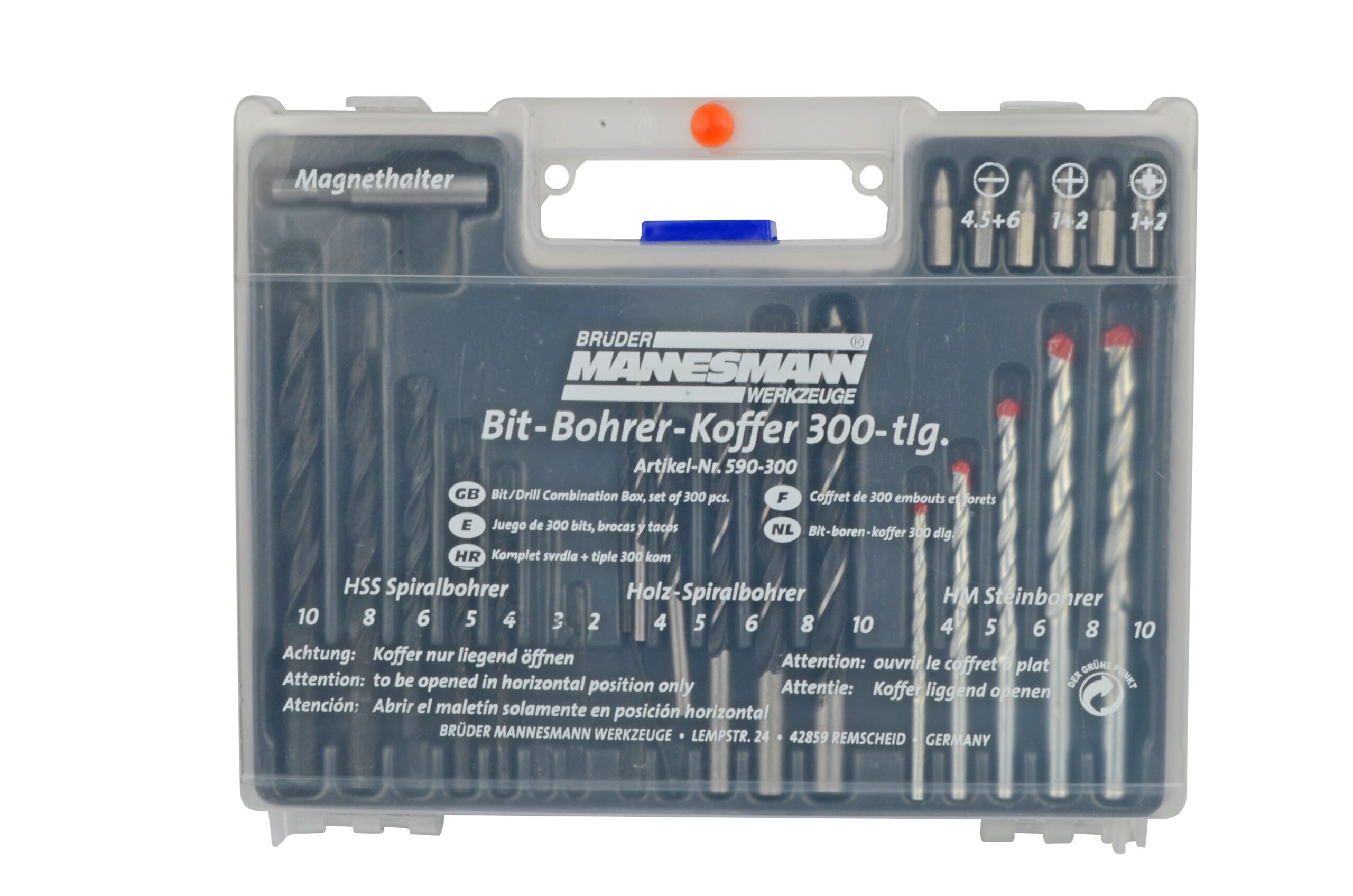 مثقاب + طقم وتد 300 قطعة.