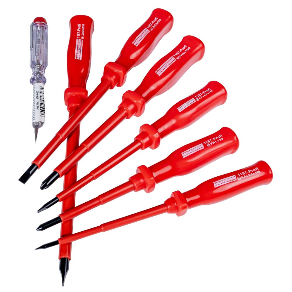 مجموعة مفك البراغي 8 قطع. VDE-GS