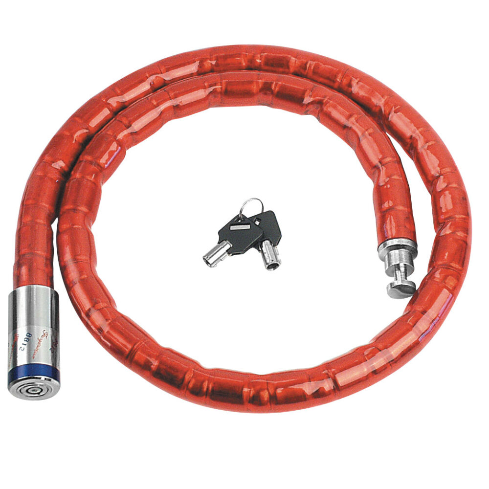 قفل دراجة نارية ودراجة