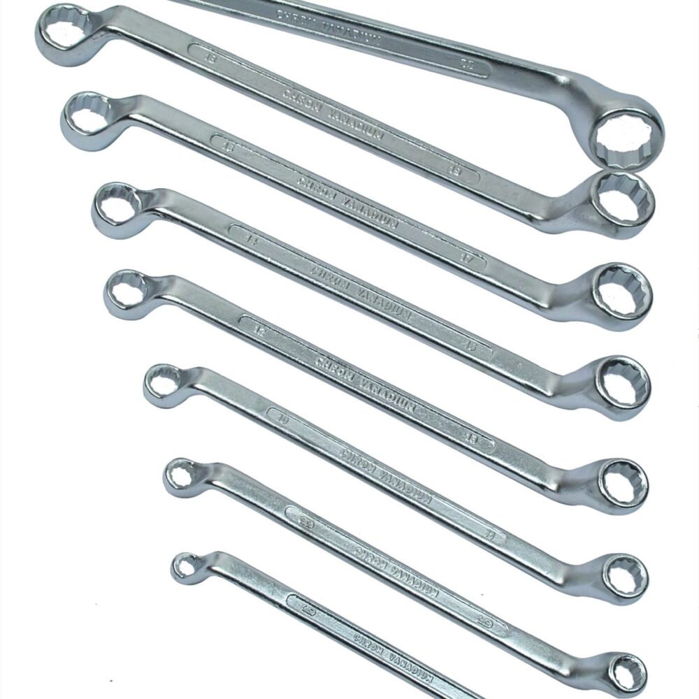 طقم مفتاح ربط دائري ، 8 قطع ، 6-22 مم ، CV ، GS