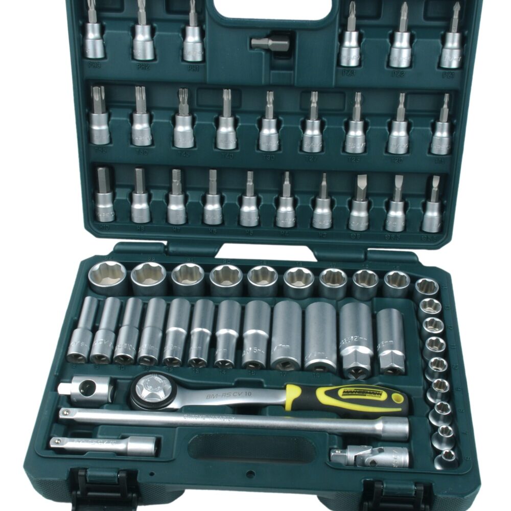 مجموعة وجع المقبس 3/8 "، 61 قطعة ،