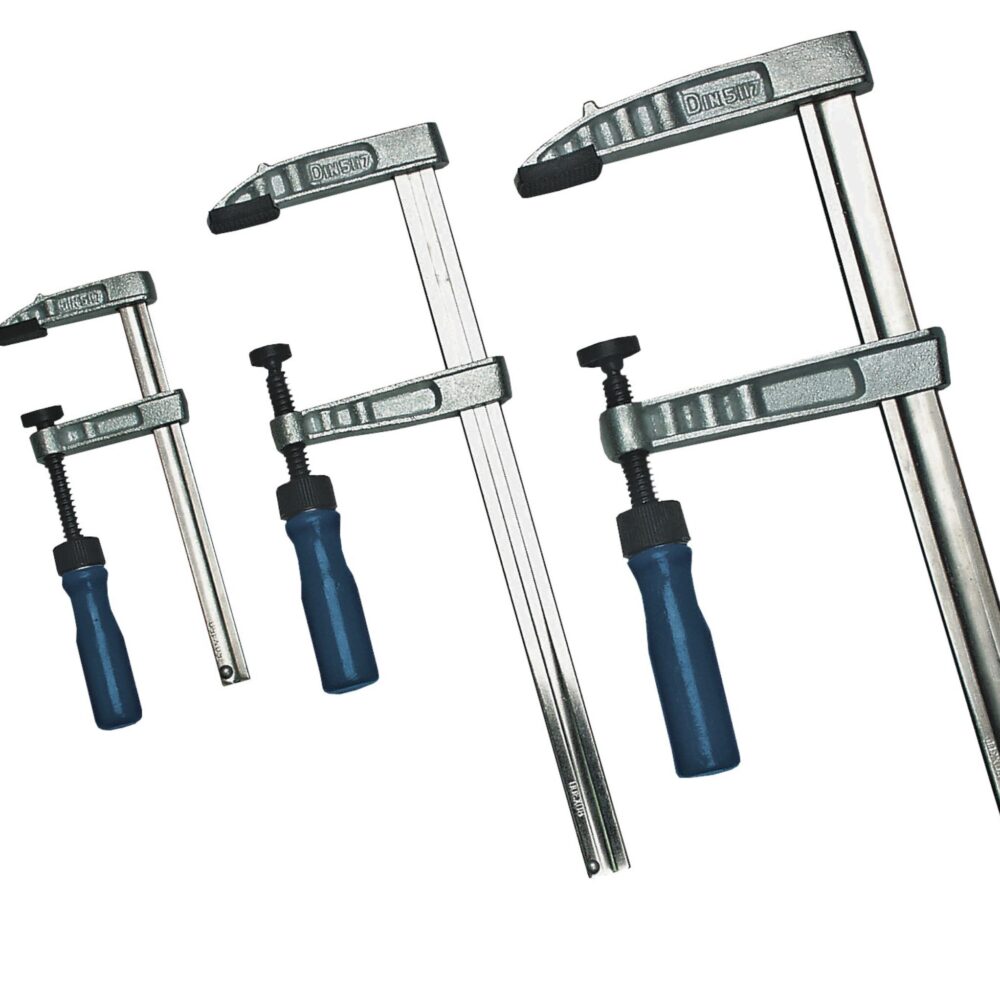 المشبك اللولبي 120 × 300 مم ، DIN 5117