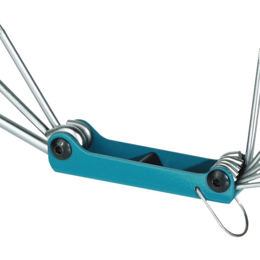 طقم مفتاح ربط TX ، 8 قطع ، T9-T40 ، في مشبك