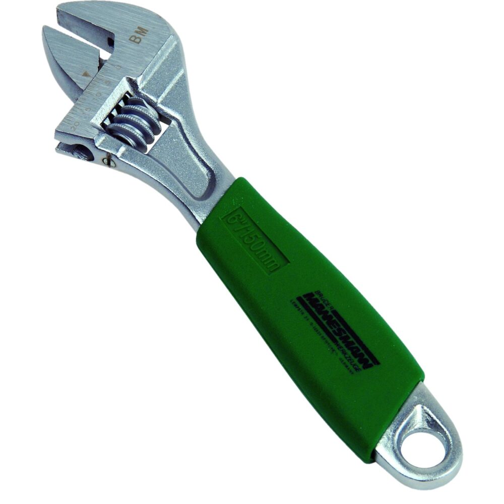 مفتاح ربط قابل للتعديل 6 بوصة بمقبض PVC