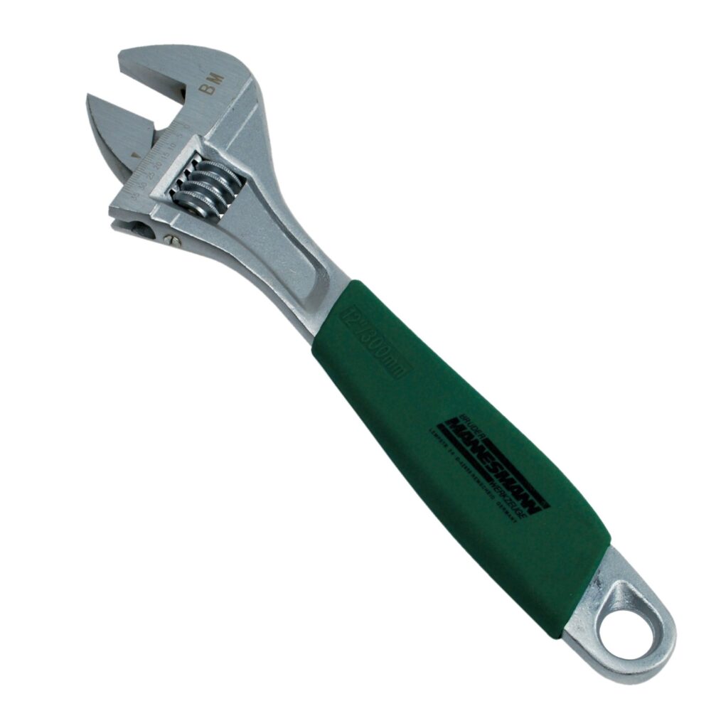 مفتاح ربط قابل للتعديل 12 بوصة بمقبض PVC