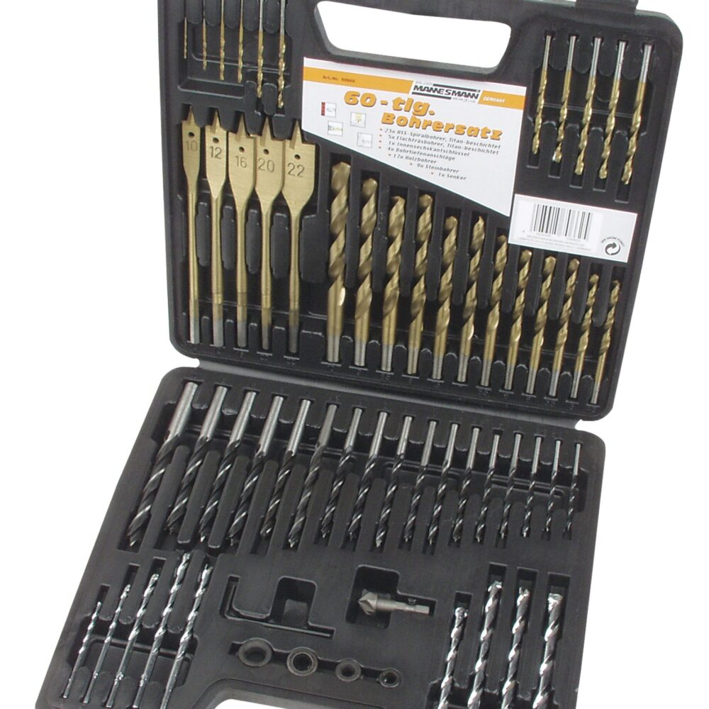 طقم حفر ، 60 قطعة.