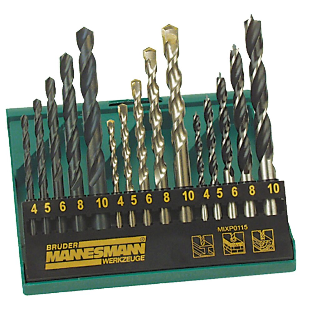 مجموعة الحفر الاحترافية ، 15 قطعة.