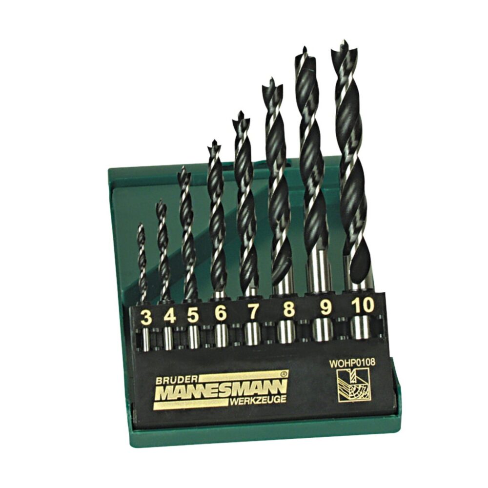 طقم مثقاب خشبي احترافي ، 8 قطع.