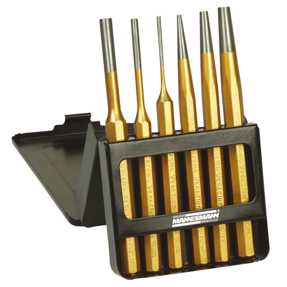 مجموعة أدوات التأثير ، 6 قطع. سائق الدبوس