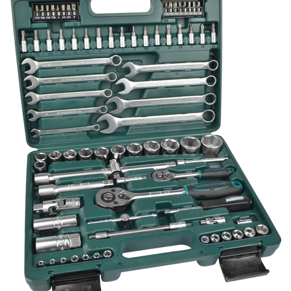 82 قطعة. مجموعة وجع المقبس 1/4 "+ 1/2"