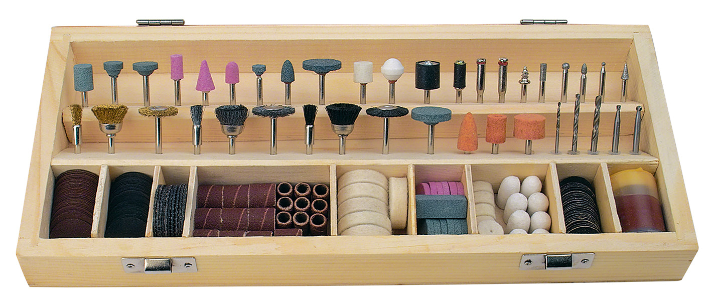 200 قطعة. مجموعة ملحقات للصنفرة المتعددة