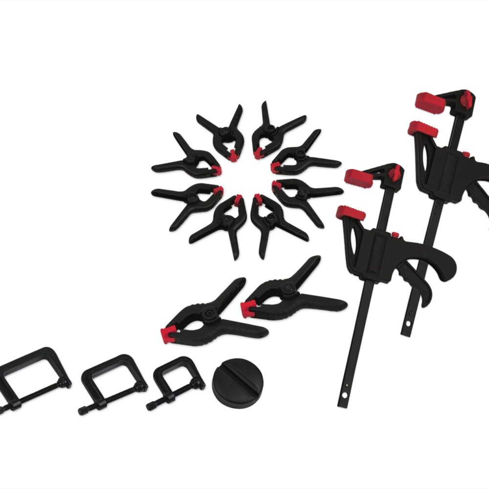 مجموعة مشبك سريعة التحرير 16 قطعة.