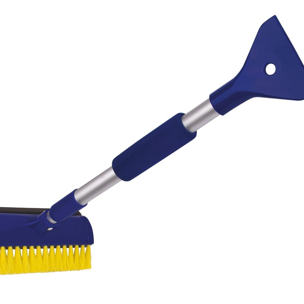 خفقت تلسكوبية مع مكشطة ثلج