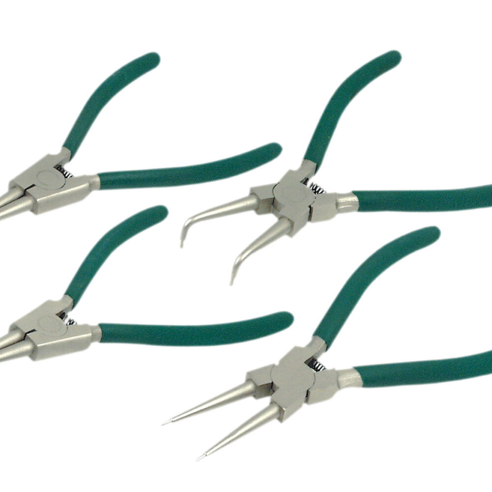 مجموعة كماشة متصاعدة ، 4 قطع. في حقيبة