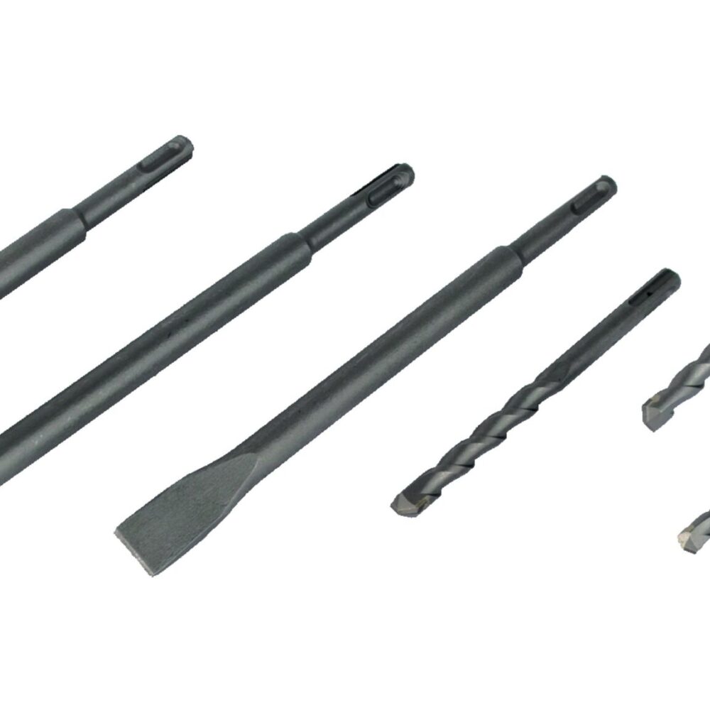 مجموعة مثقاب وإزميل SDS، 7 قطع