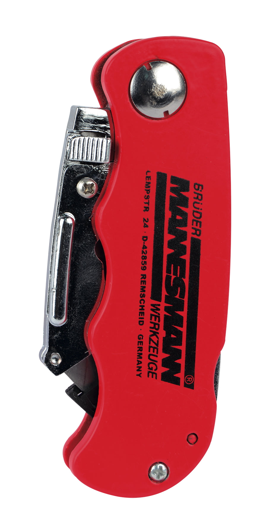 سكين قابل للطي مع غلاف من الألومنيوم المصبوب