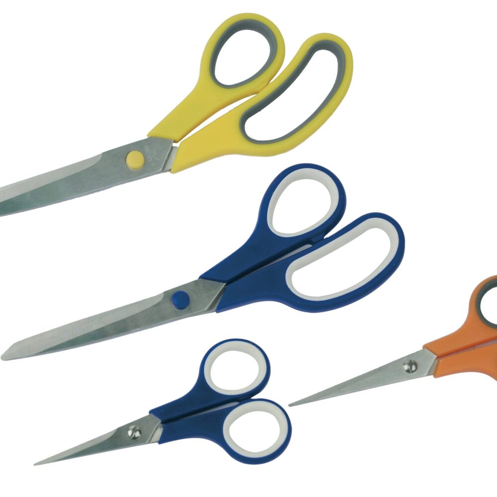 4 قطع. طقم مقص