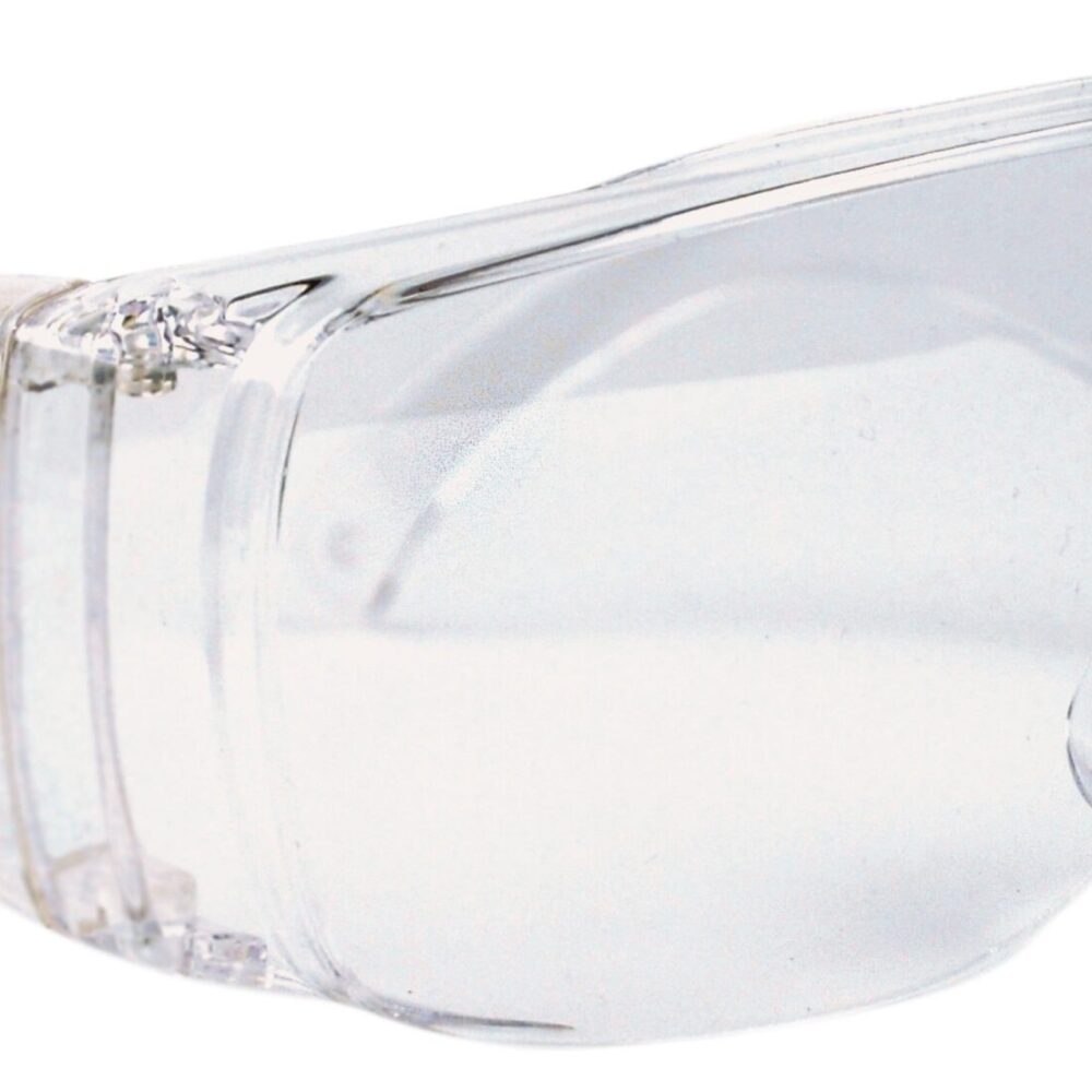 نظارات واقية ، نظارات الصدغ ، شفافة