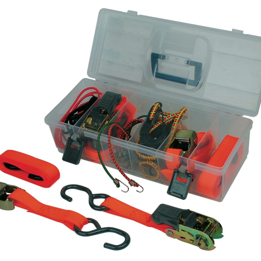 18 قطعة. حزام الشد ومجموعة سلك الأمتعة
