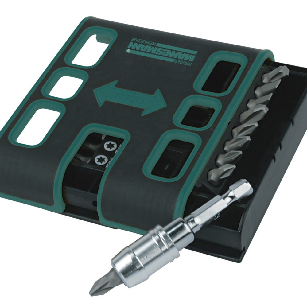 مجموعة بت ، 18 قطعة ، في صندوق منزلق