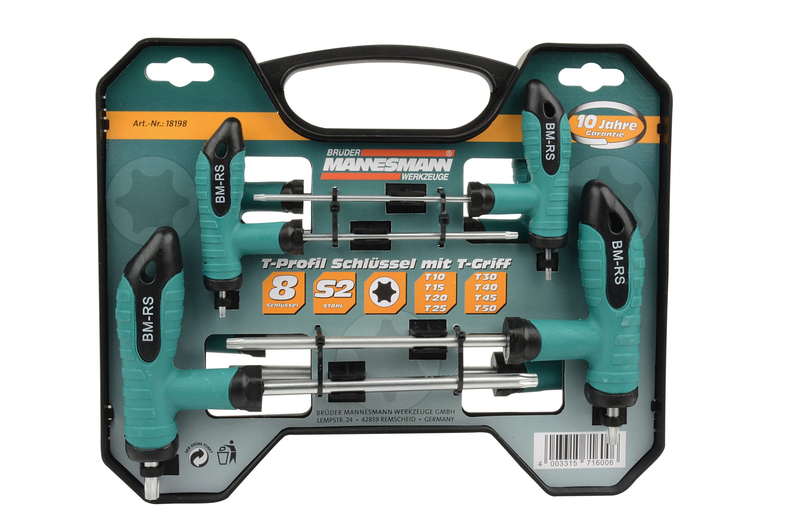 8 قطع. مجموعة مقبض T-Screw