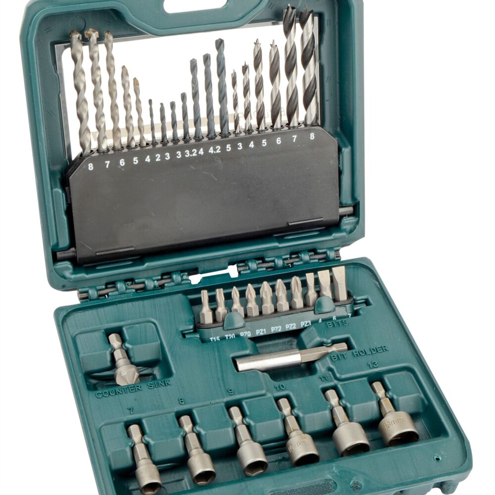 مجموعة الحفر / الملحقات 36 قطعة.